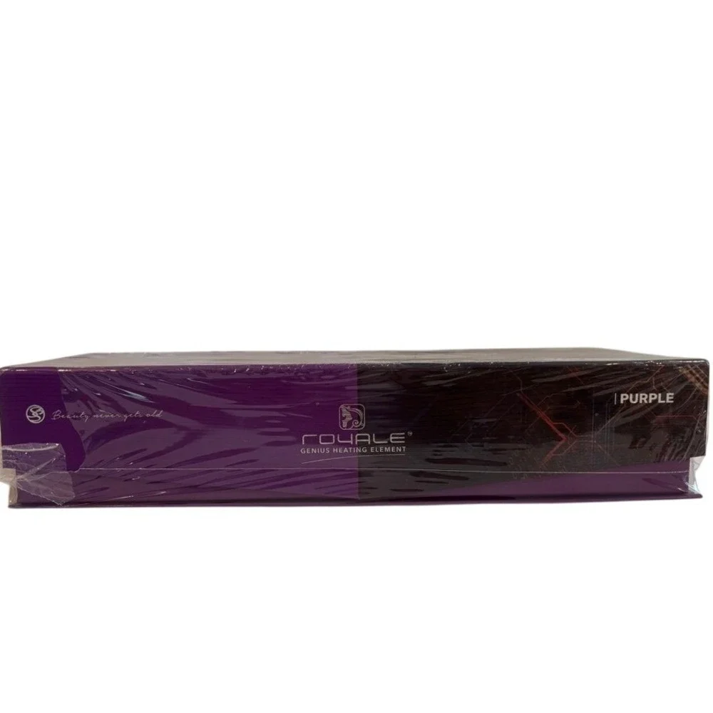 Royale Multi-Purpose Ceramic Hair Brush Purple Professional 450F Dual Voltage‎